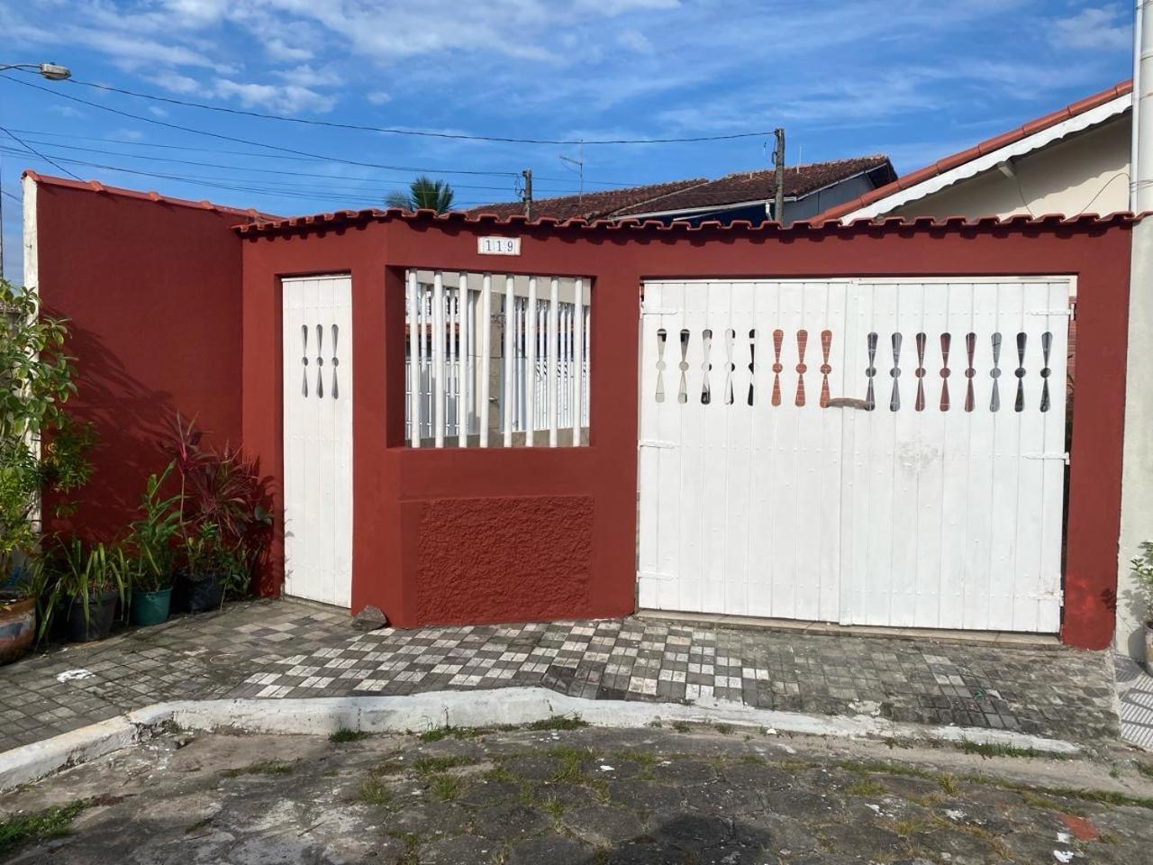 Casa Do Lado Da Praia, 100 Metros Da Praia. Villa Mongaguá Exterior foto